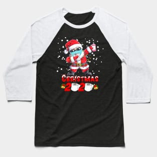 Christmas 2020 Toilet Paper Santa Claus Face Mask Quarantine Shirt Baseball T-Shirt